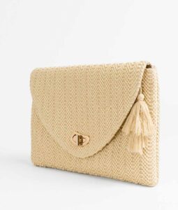 Bolsos rafia de mano