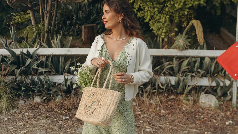Bolsos rafia 