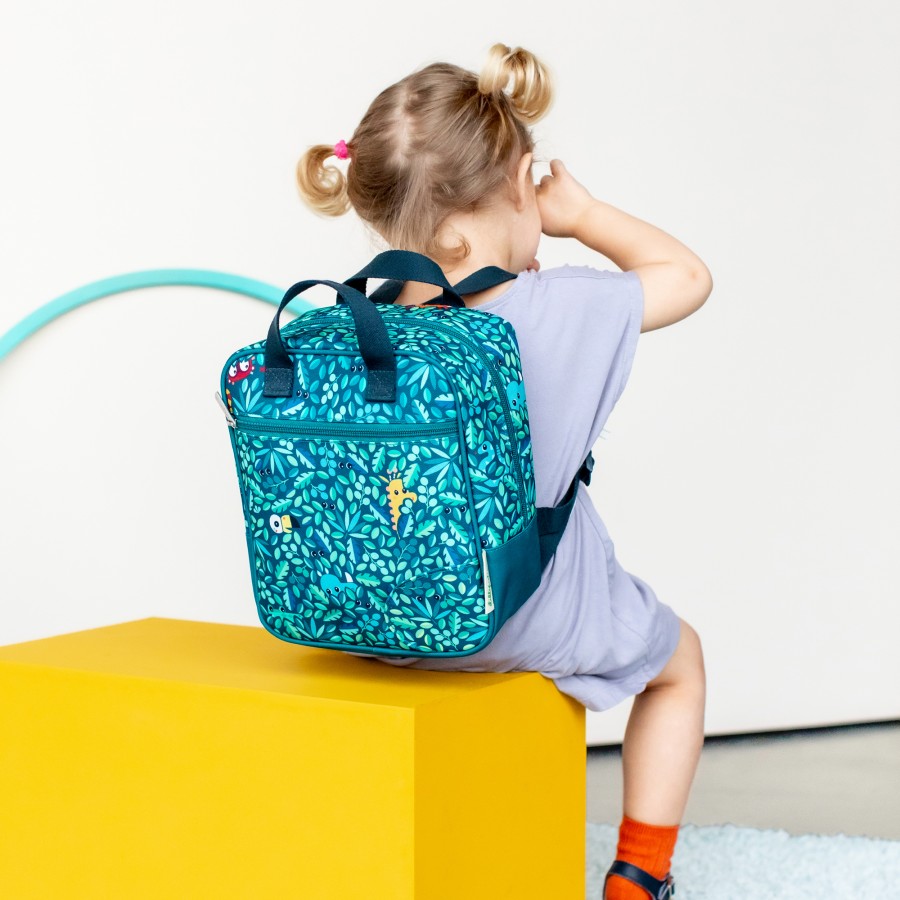 Mochila escolar infantil Jungle Lilliputiens
